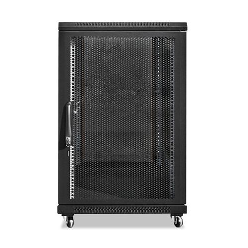 iStarUSA Claytek WNG1810-KBR1U Knock-Down Server Cabinet with 1 RU Sliding Drawer