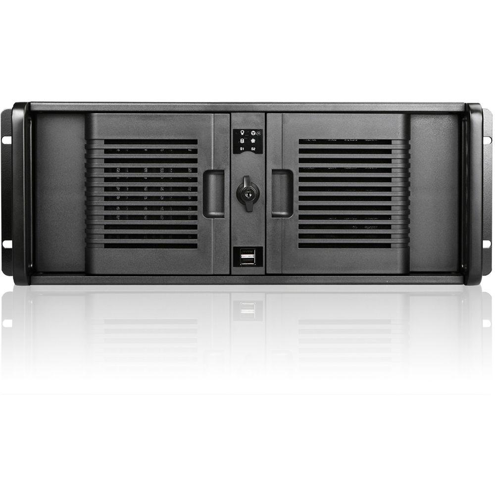 iStarUSA D-407-BX4 4-Bay USB 2.0 4U Trayless Rackmount Chassis