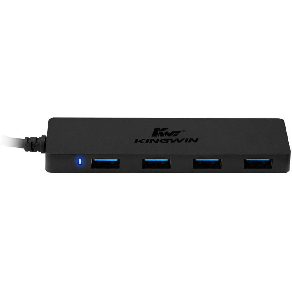 Kingwin 4-Port USB 3.1 Gen 1 Type-A Ultra-Compact Hub