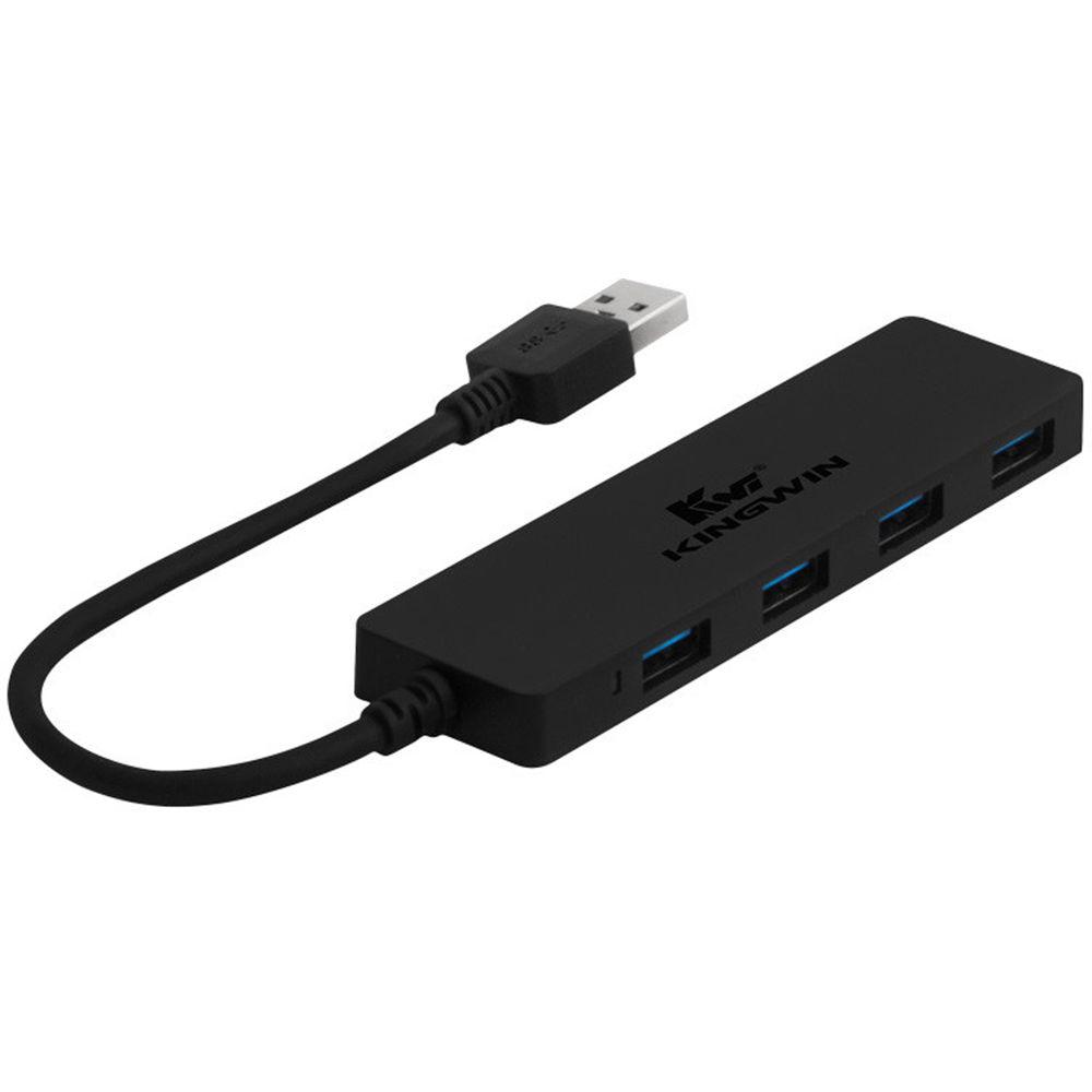 Kingwin 4-Port USB 3.1 Gen 1 Type-A Ultra-Compact Hub