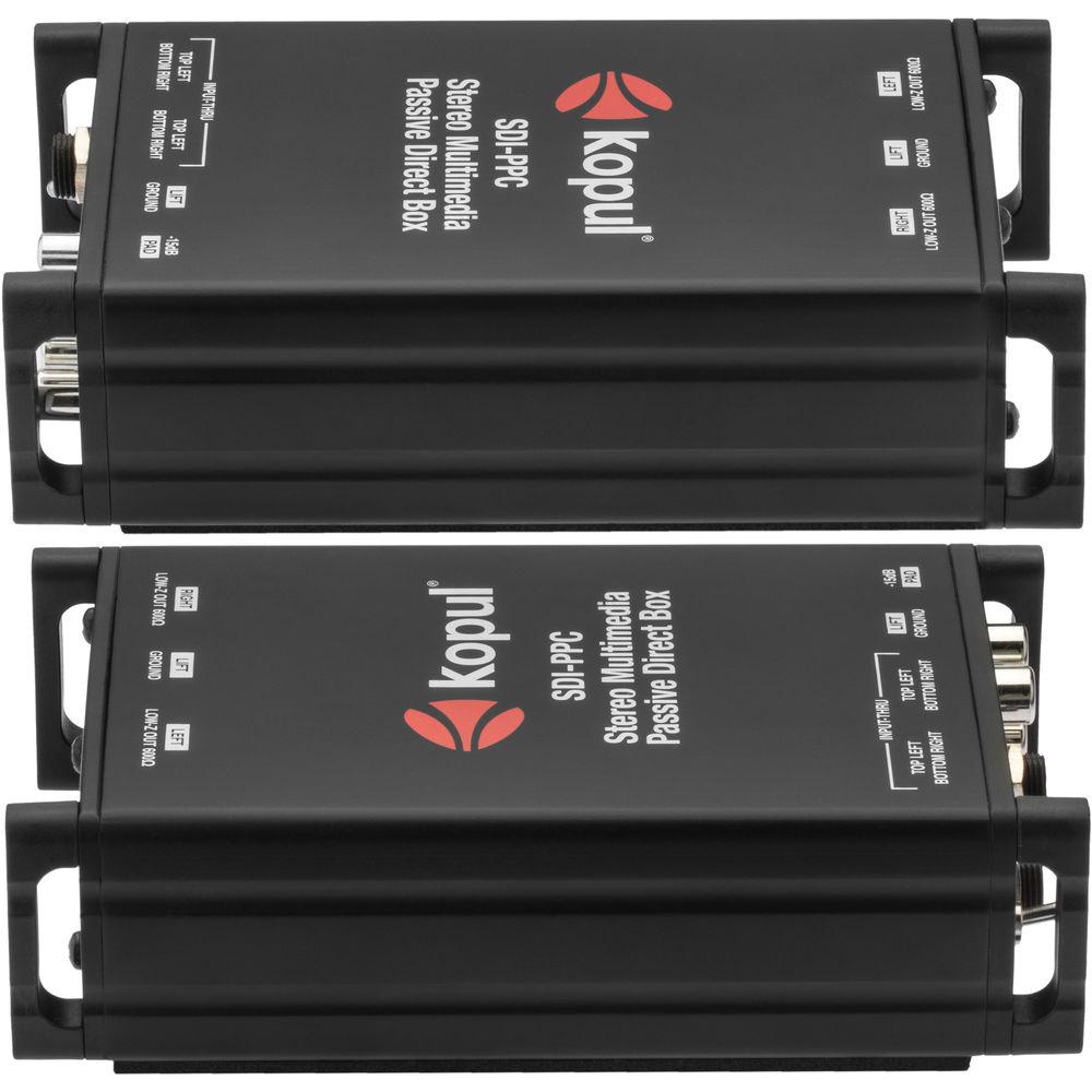 Kopul SDI-PPC Stereo Multimedia Passive Direct Box