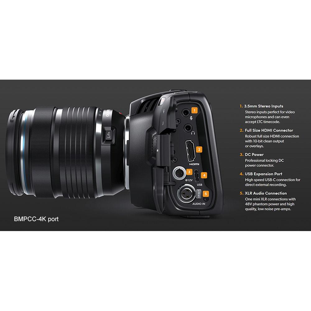 LanParte Regulated D-Tap 12V Power Cable for Blackmagic Pocket Cinema Camera 4K