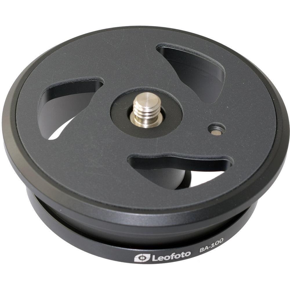 Leofoto BA-100 Round Tripod Plate with 3 8" Screw