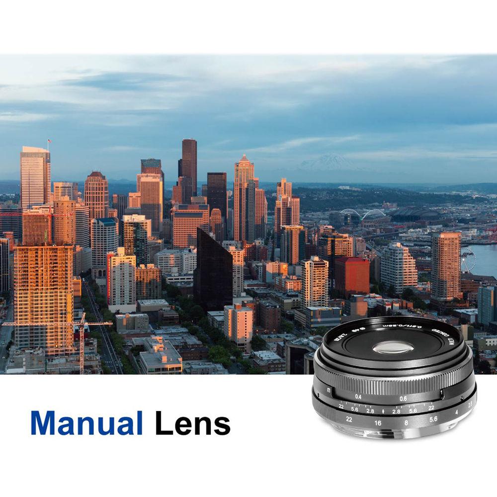 Meike MK-28mm f 2.8 Lens for Micro Four Thirds