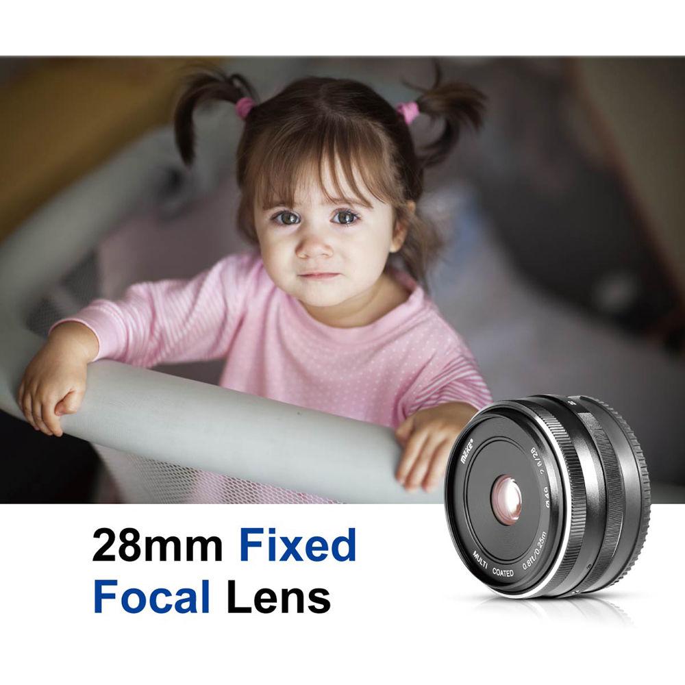 Meike MK-28mm f 2.8 Lens for Micro Four Thirds
