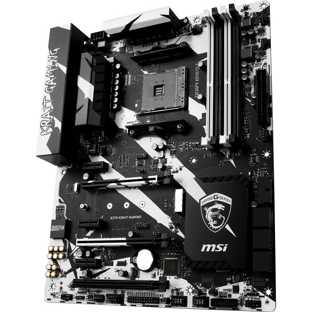 MSI X370 Krait Gaming AM4 ATX Motherboard