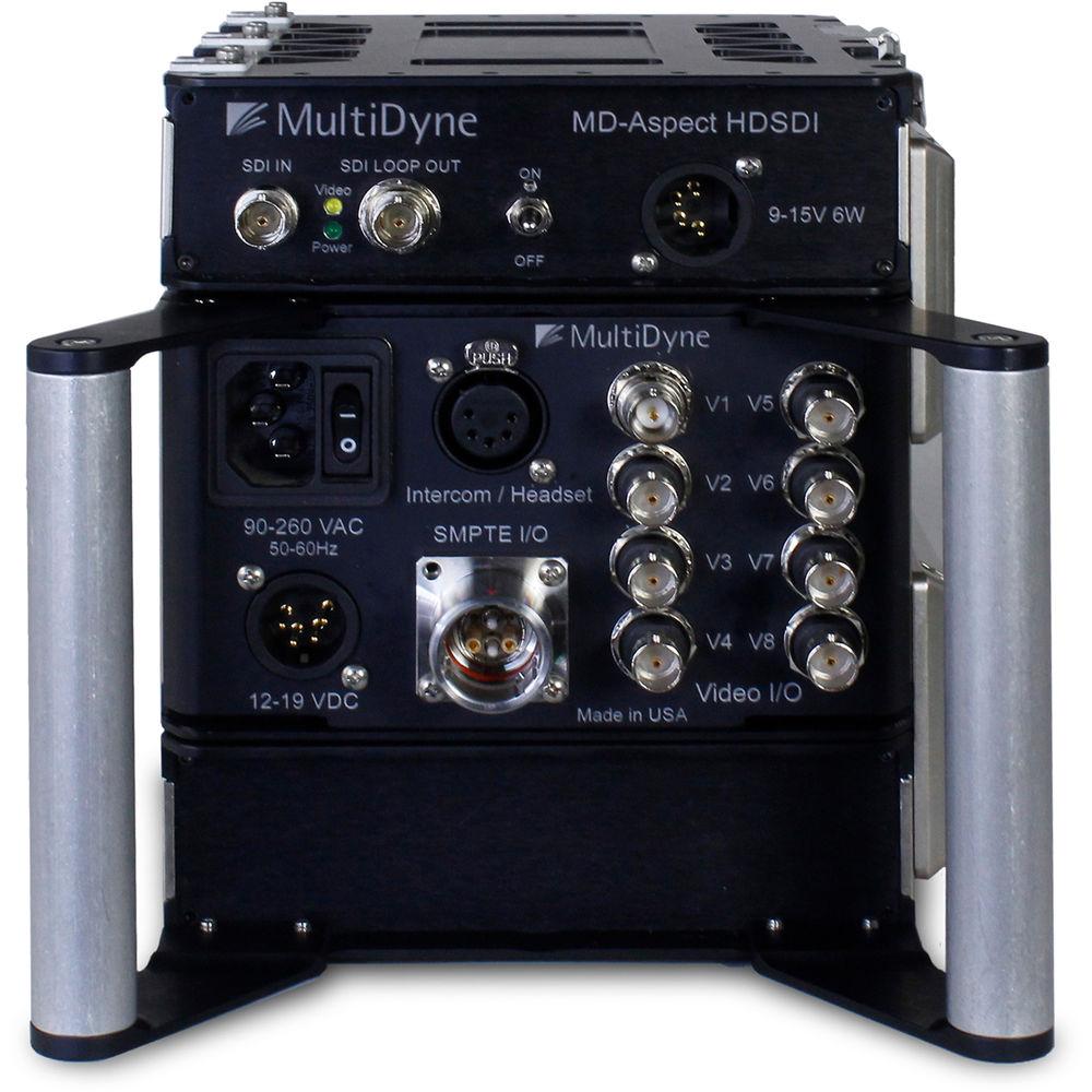 MultiDyne Bulldog Base Unit Neutrik Optical connecto Duo