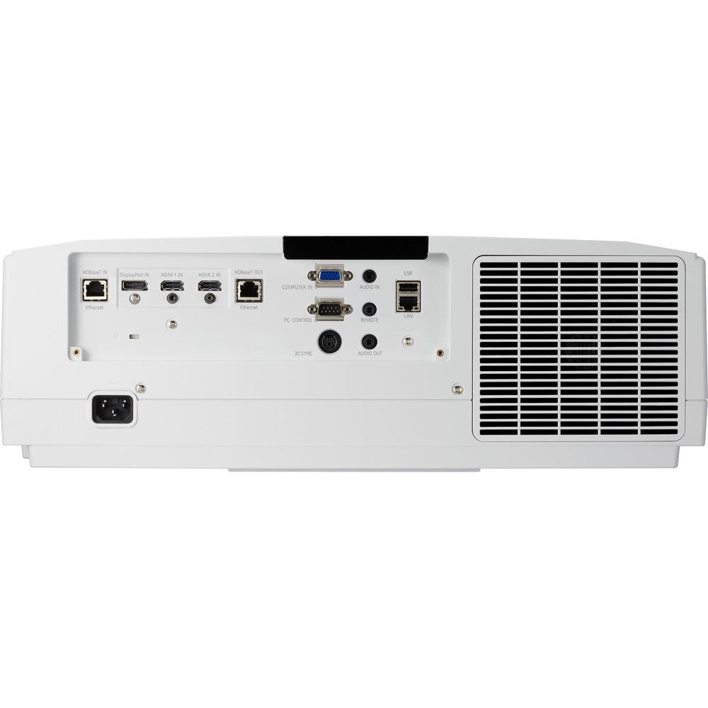NEC PA Series NP-PA853W 8500-Lumen WXGA LCD Professional Installation Projector