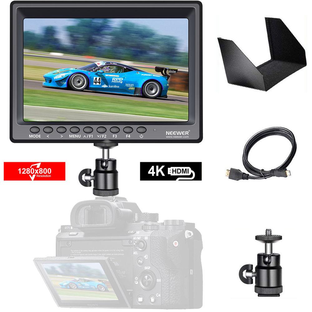 Neewer F100 7" 4K HDMI On-Camera Monitor