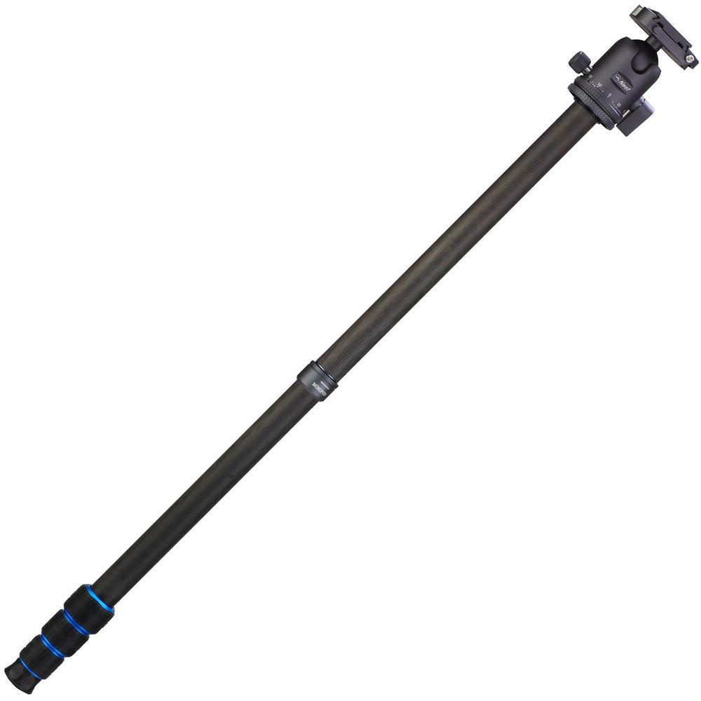 Nest Tripods NT-TL65-CF Traveler Series 65.4" Carbon-Fiber Tripod Monopod with Quick Release Ball Head