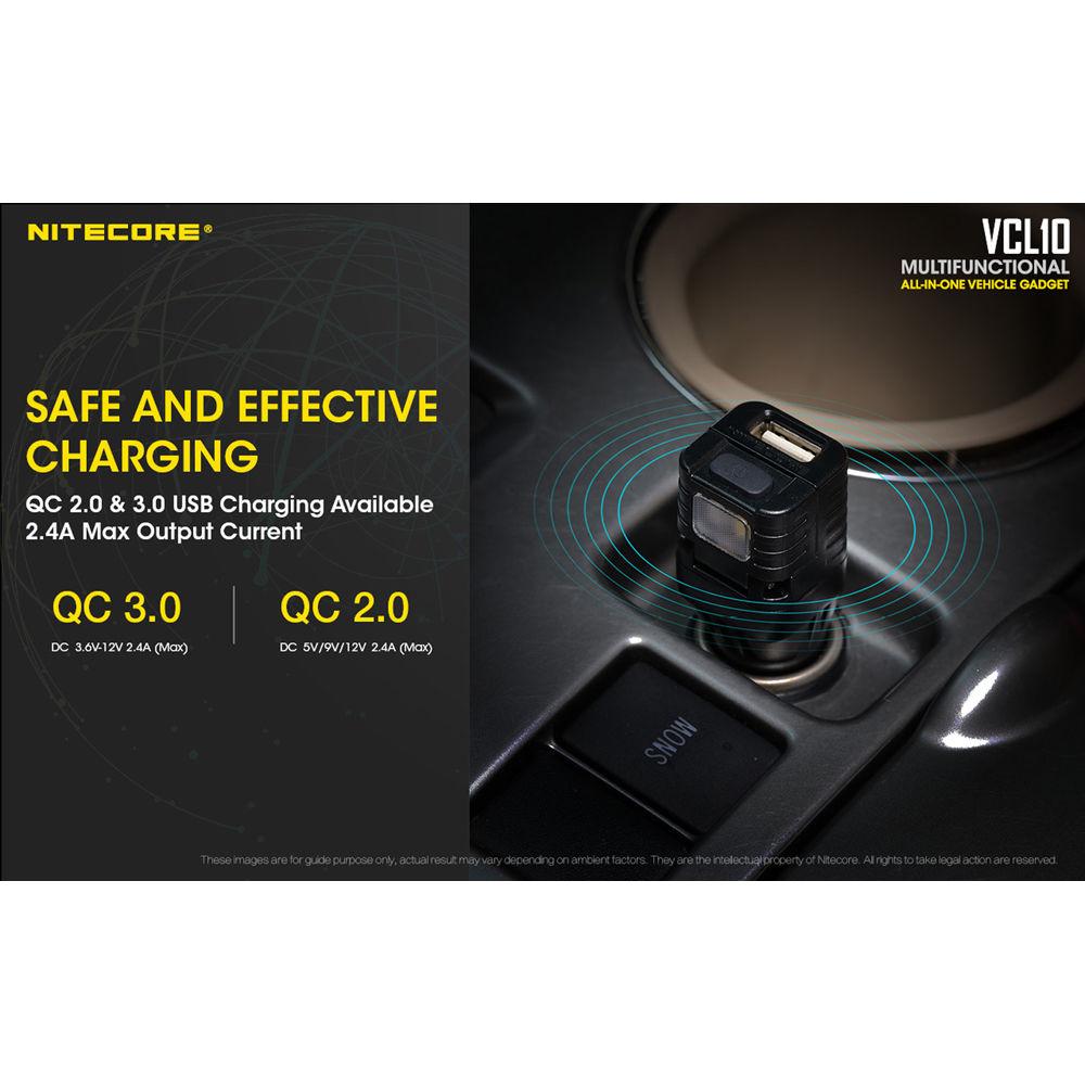 Nitecore VCL10 Multifunctional All-in-One Vehicle Gadget, Nitecore, VCL10, Multifunctional, All-in-One, Vehicle, Gadget