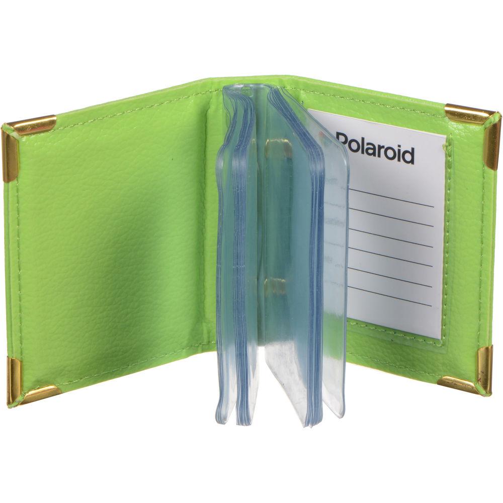Polaroid Wallet-Sized Leatherette Photo Album for 2 x 3" Prints