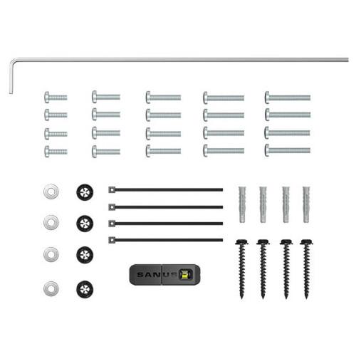 SANUS Virtual Axis Mount for 40 to 88" Curved Displays