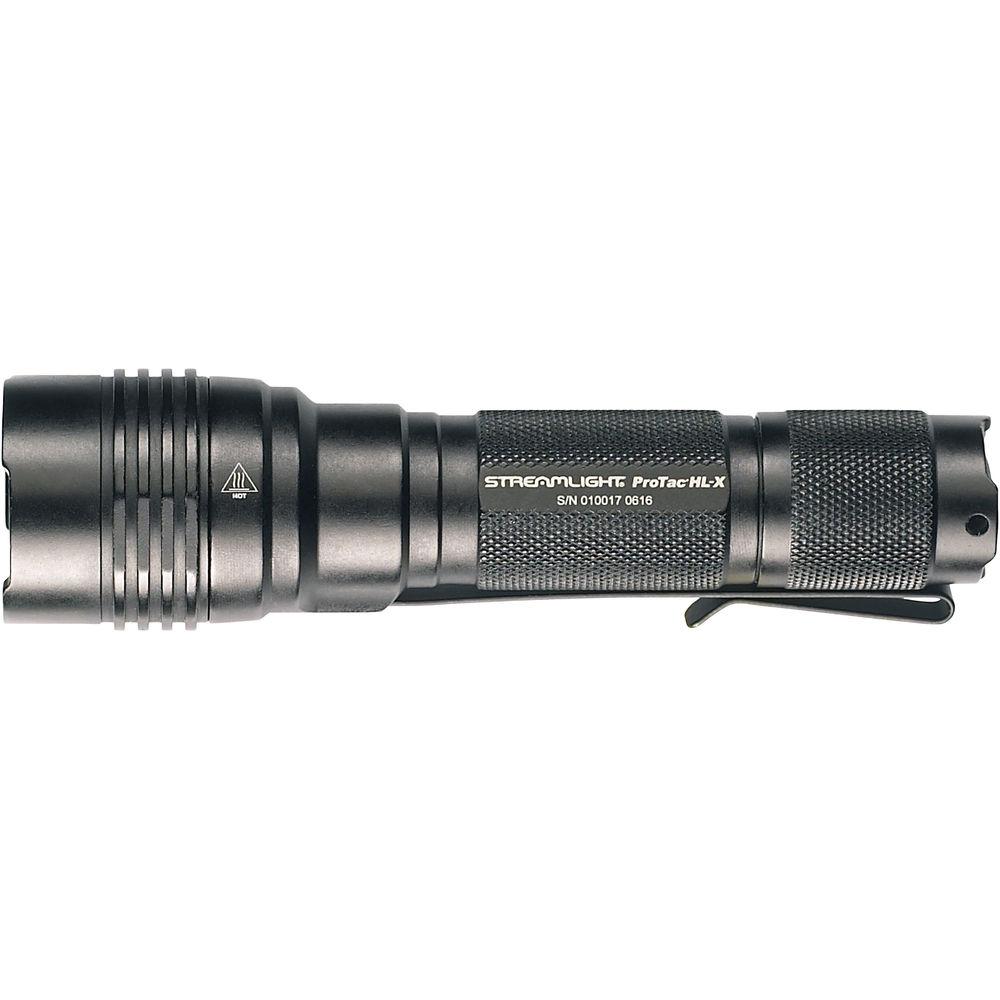 Streamlight ProTac HL-X Tactical Flashlight with Two CR123A Batteries