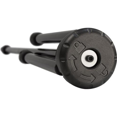 Ultimate Support PRO-R-T-F Pro Series R Mic Stand with 1 4-Turn Clutch, Plastic Tripod Base Standard Height Fixed Boom