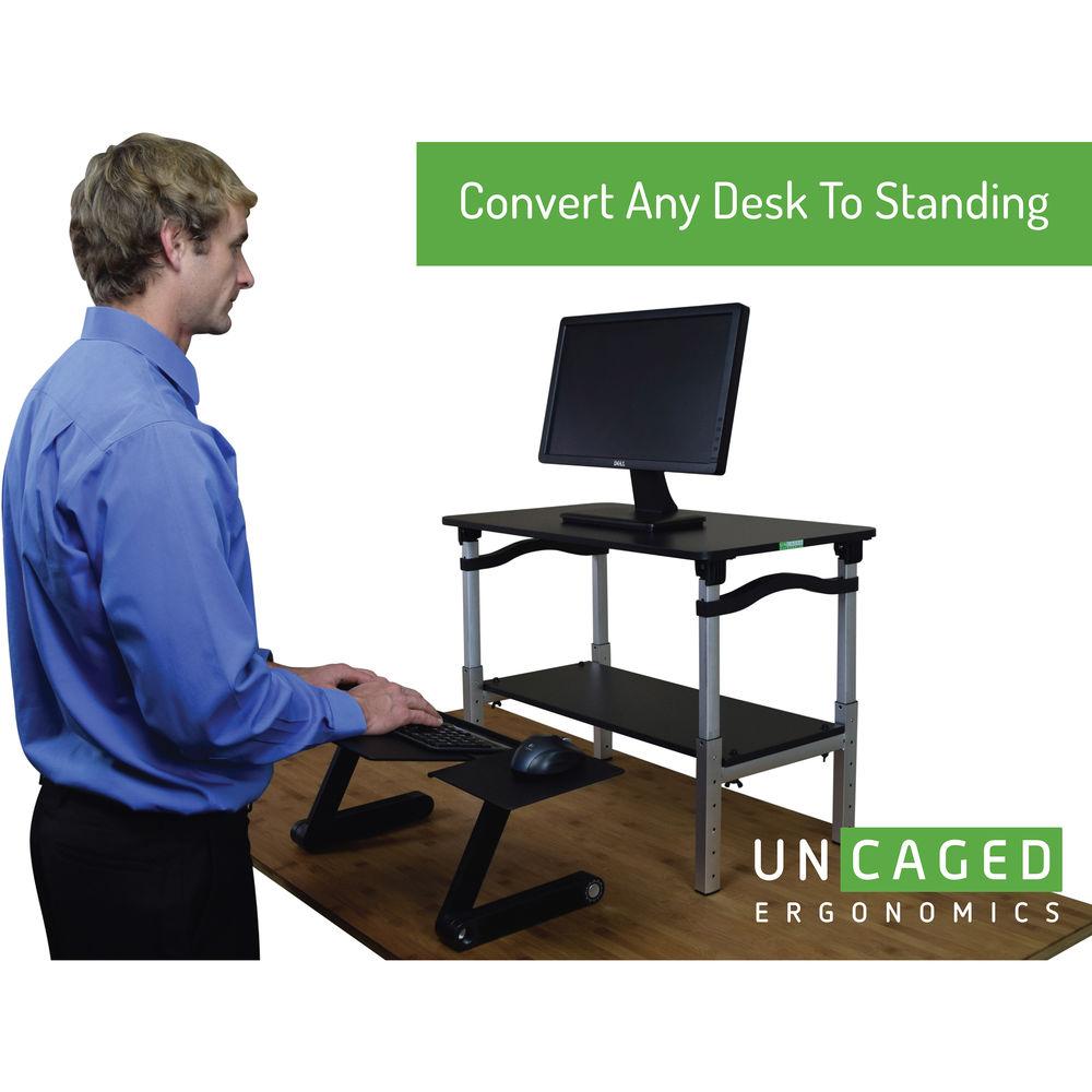 Uncaged Ergonomics Lift Standing Desk Converter