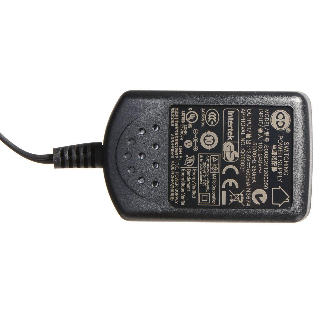 AKG 12V 0.5A Power Supply for Wireless Microphone System
