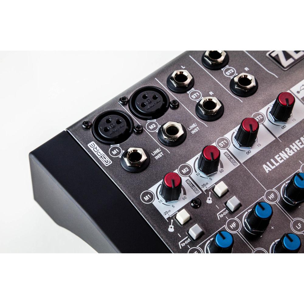 Allen & Heath ZEDi-8 Compact Hybrid Mixer USB Interface