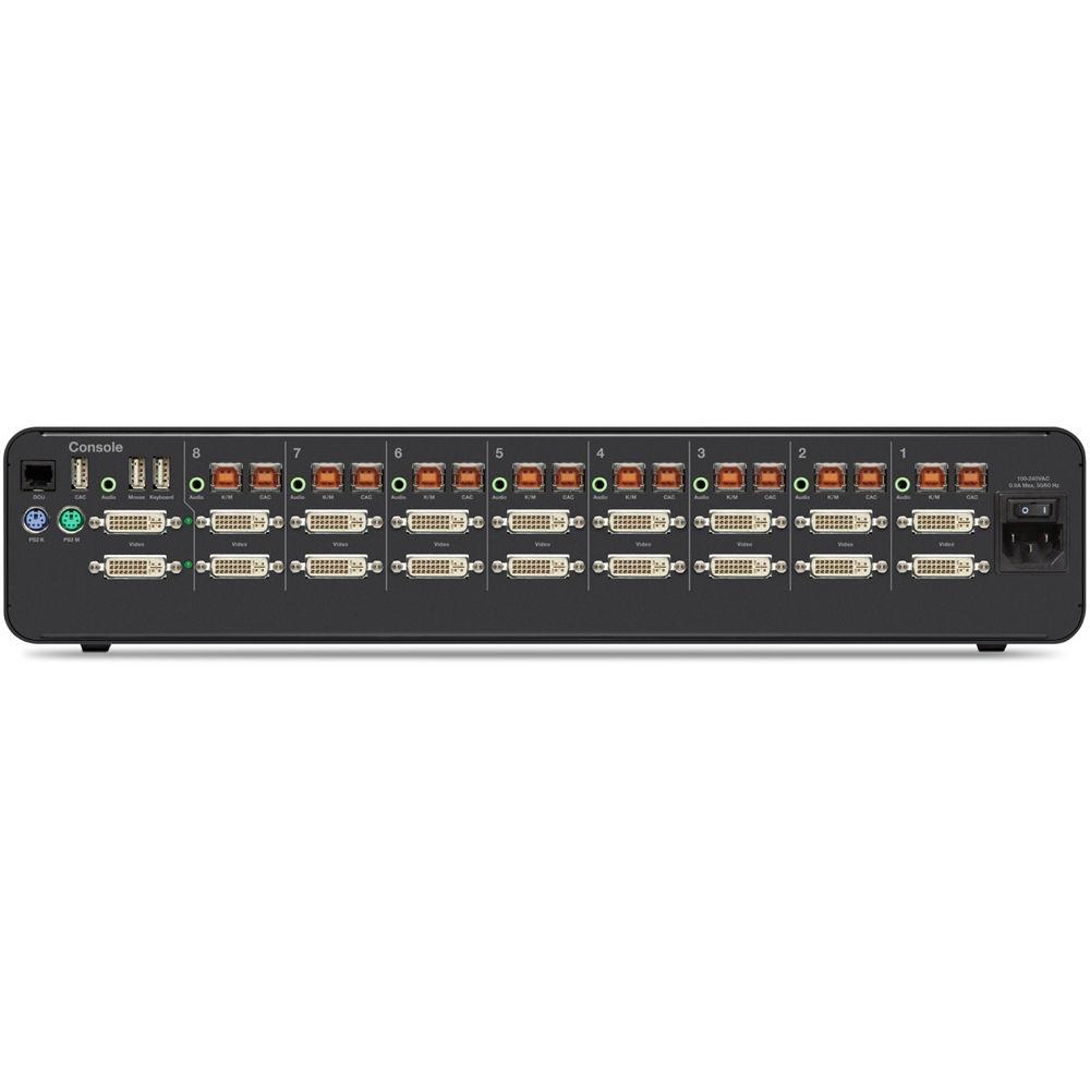 Belkin F1DN108F Advanced Secure 8-Port Dual-Head DVI-I KVM Switch