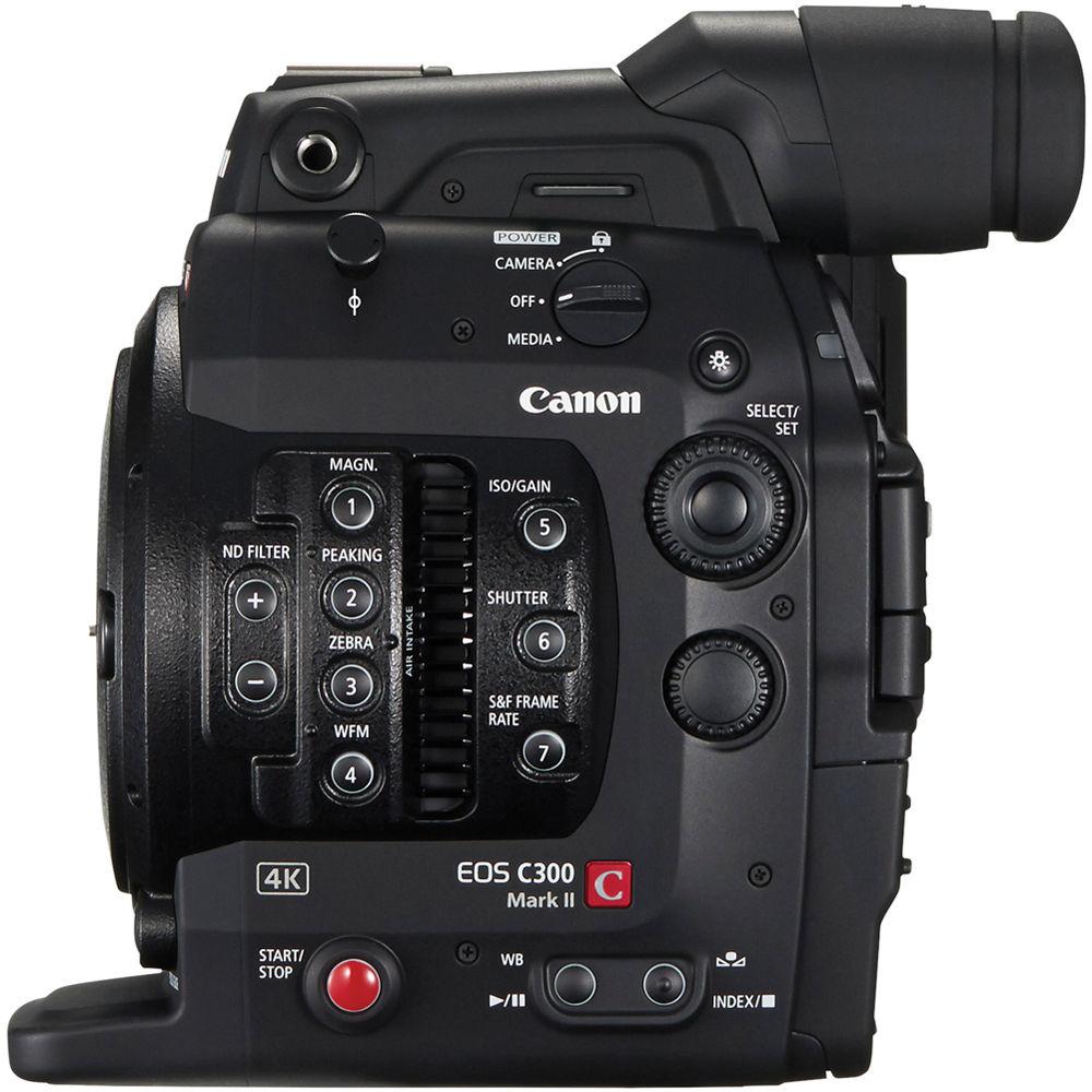 Canon Cinema EOS C300 Mark II Camcorder Body with Dual Pixel CMOS AF