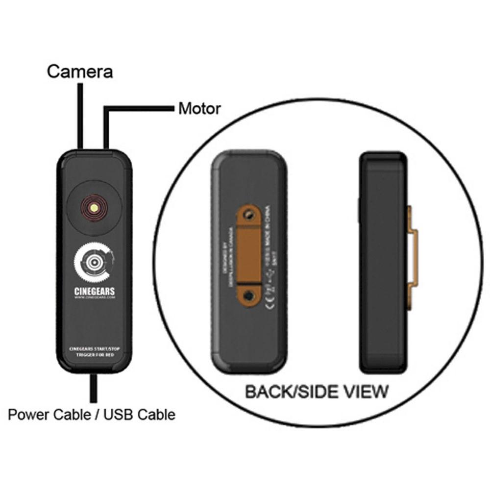CINEGEARS Single Axis Record Trigger for RED Epic