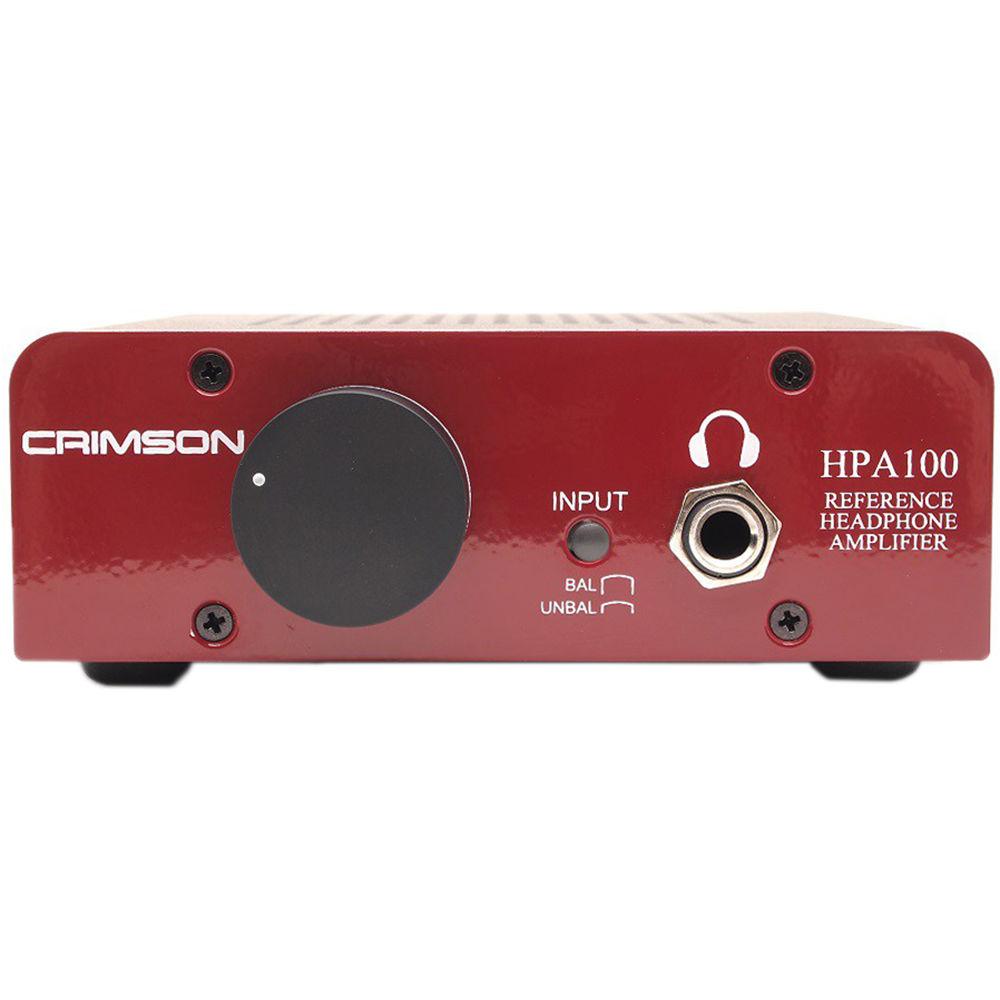 Crimson Audio HPA100 Reference Headphone Amplifier, Crimson, Audio, HPA100, Reference, Headphone, Amplifier