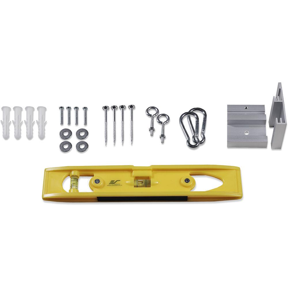 Elite Screens Saker Tab-Tension Series 41.2 x 73.2" 16:9 Screen with MaxWhite Fiberglass Surface