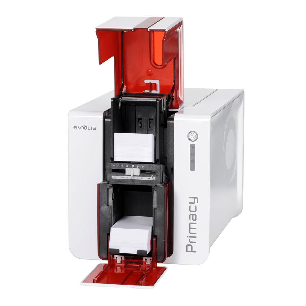Evolis Primacy Expert Dual-Sided ID Card Printer with Elyctis Dual Smart Card and Contactless Encoding