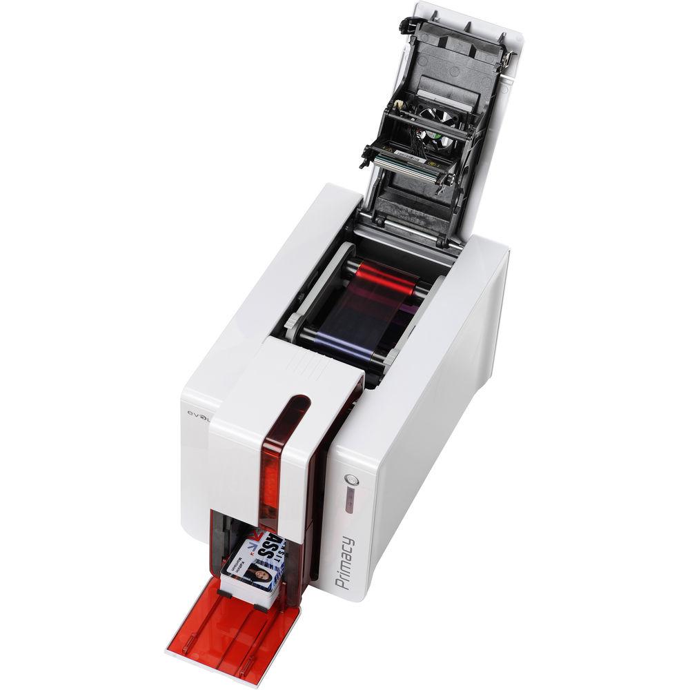 Evolis Primacy Expert Single-Sided ID Card Printer with Magnetic Stripe Encoding