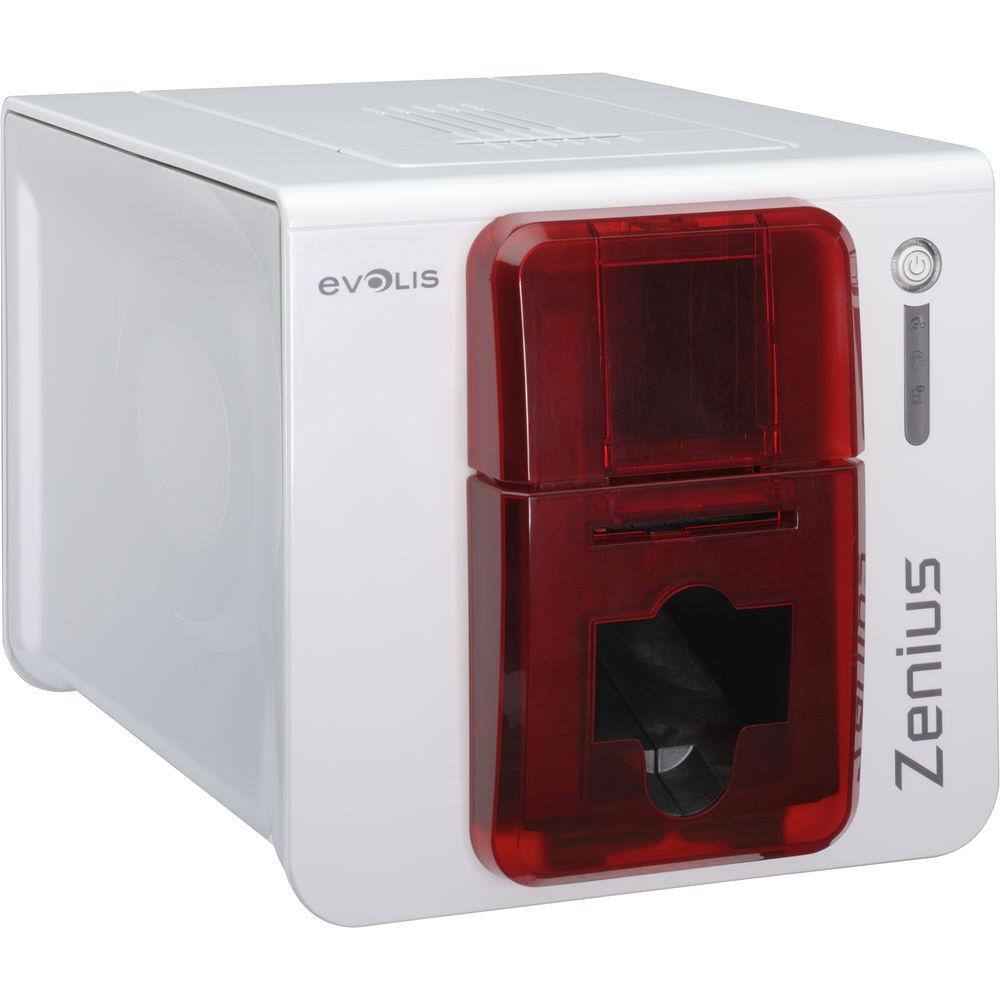 Evolis Zenius Expert Mag ISO Single-Sided Card Printer with Mag ISO Dual HiCo LoCo 3-track magnetic stripe Encoder