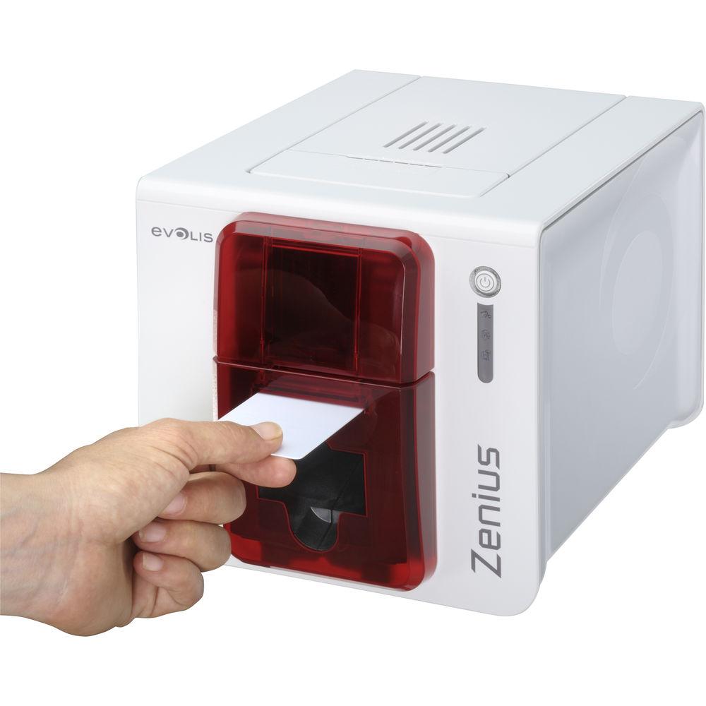 Evolis Zenius Expert Smart Card & Contactless Printer with Evolis Elyctis Dual Encoder