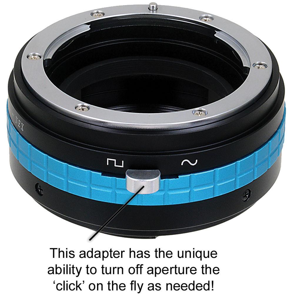 FotodioX Nikon F-Mount G-Type Lens to Sony E-Mount Camera Pro Mount Adapter