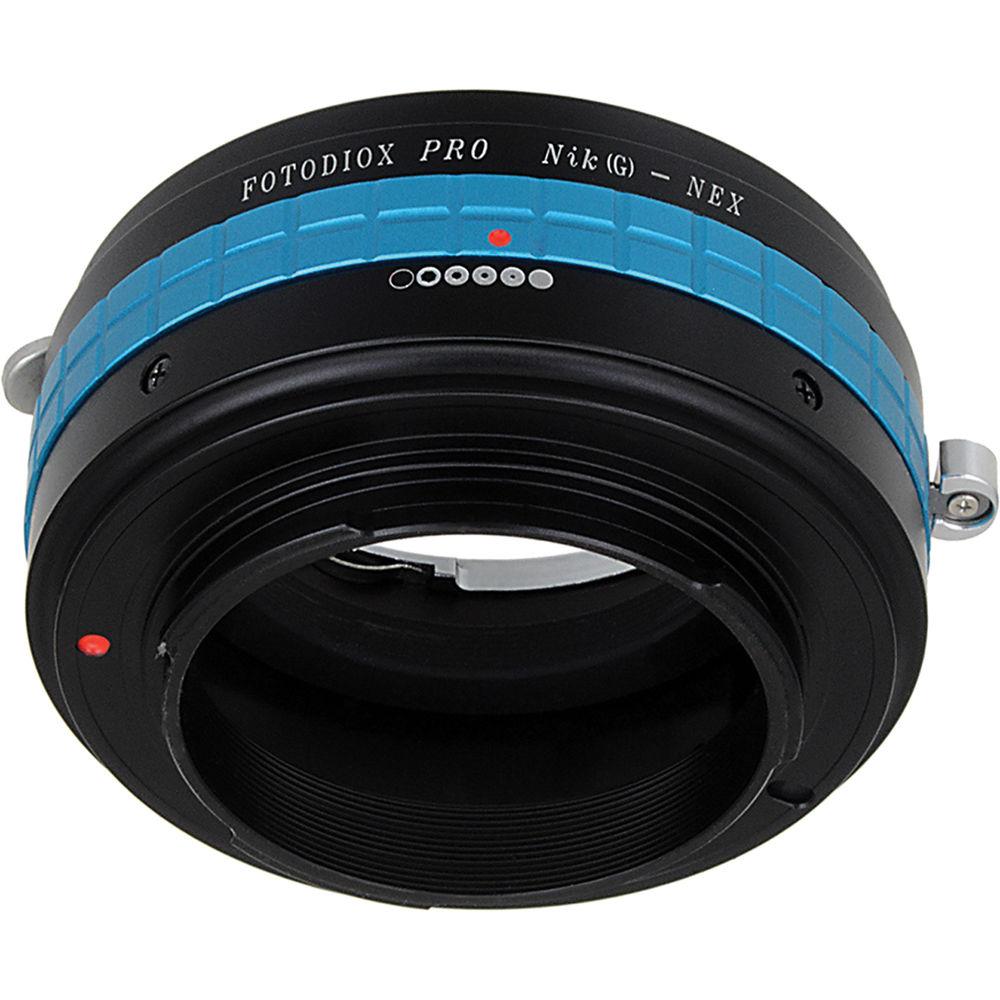 FotodioX Nikon F-Mount G-Type Lens to Sony E-Mount Camera Pro Mount Adapter