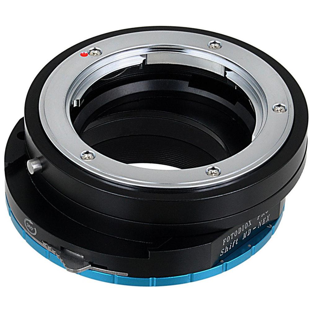 FotodioX Pro Lens Mount Shift Adapter for Minolta MD-Mount Lens to Sony E-Mount APS-C Camera