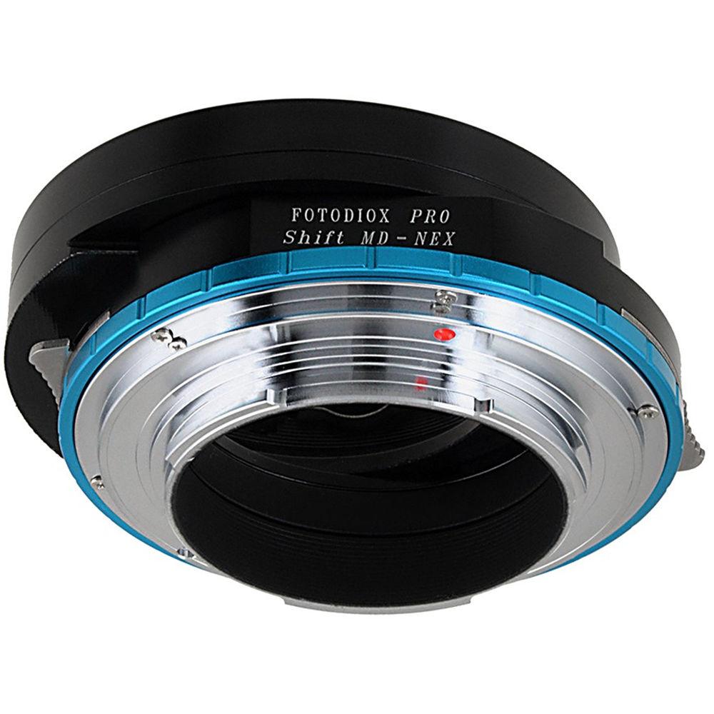FotodioX Pro Lens Mount Shift Adapter for Minolta MD-Mount Lens to Sony E-Mount APS-C Camera