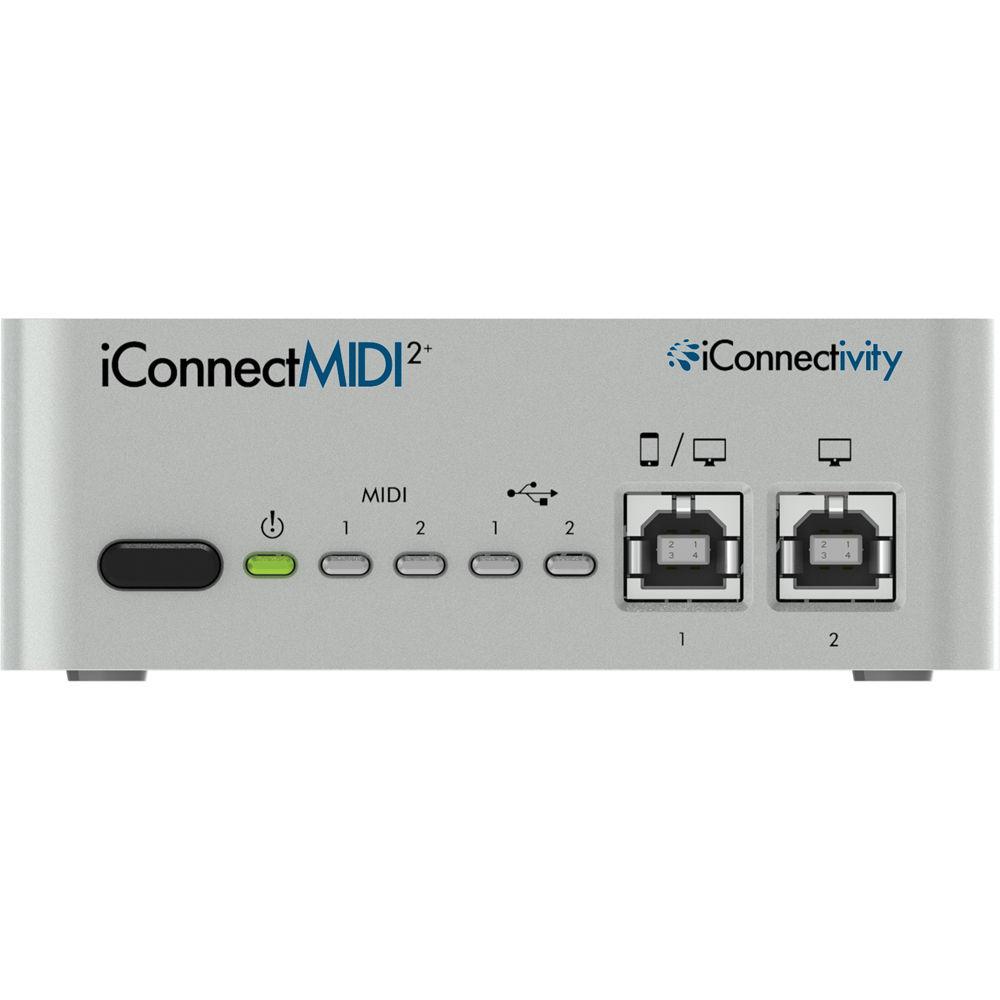 iConnectivity iConnectMIDI2 - 2-In 2-Out USB & Lightning iOS MIDI Interface, iConnectivity, iConnectMIDI2, 2-In, 2-Out, USB, &, Lightning, iOS, MIDI, Interface