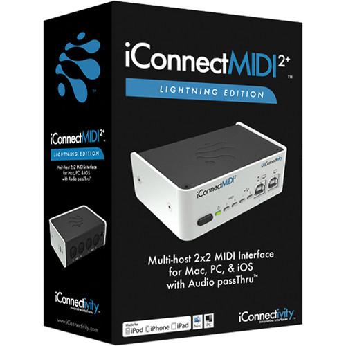 iConnectivity iConnectMIDI2 - 2-In 2-Out USB & Lightning iOS MIDI Interface