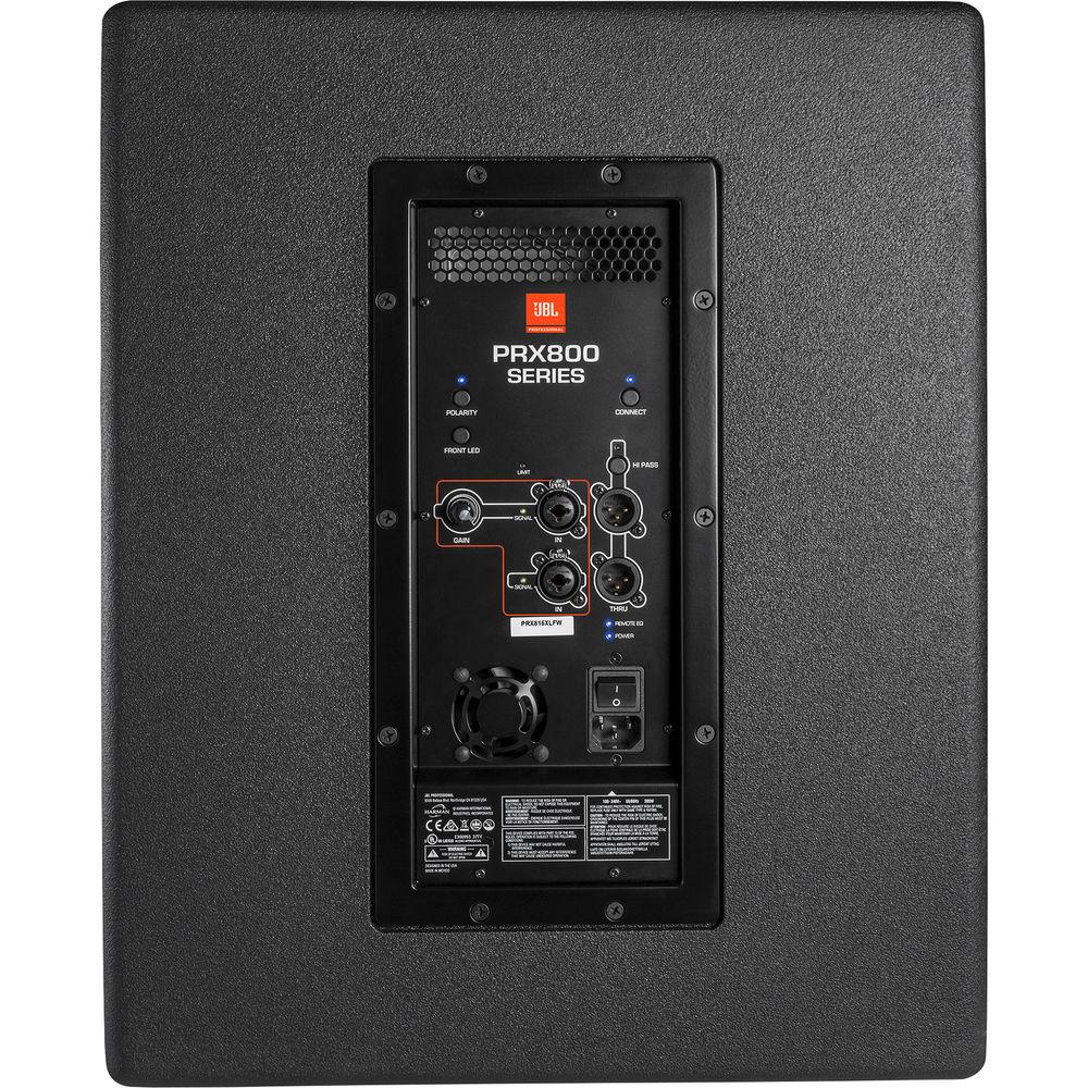 JBL PRX815XLFW - 15" Self-Powered Extended Low-Frequency Subwoofer System