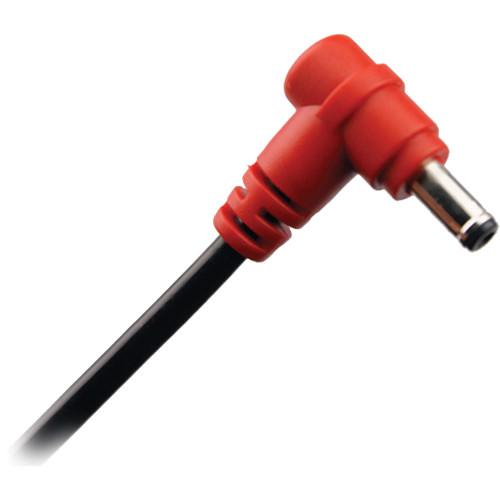 LanParte Red-Tip Camera DC Power Spring Cable for Battery Pinch