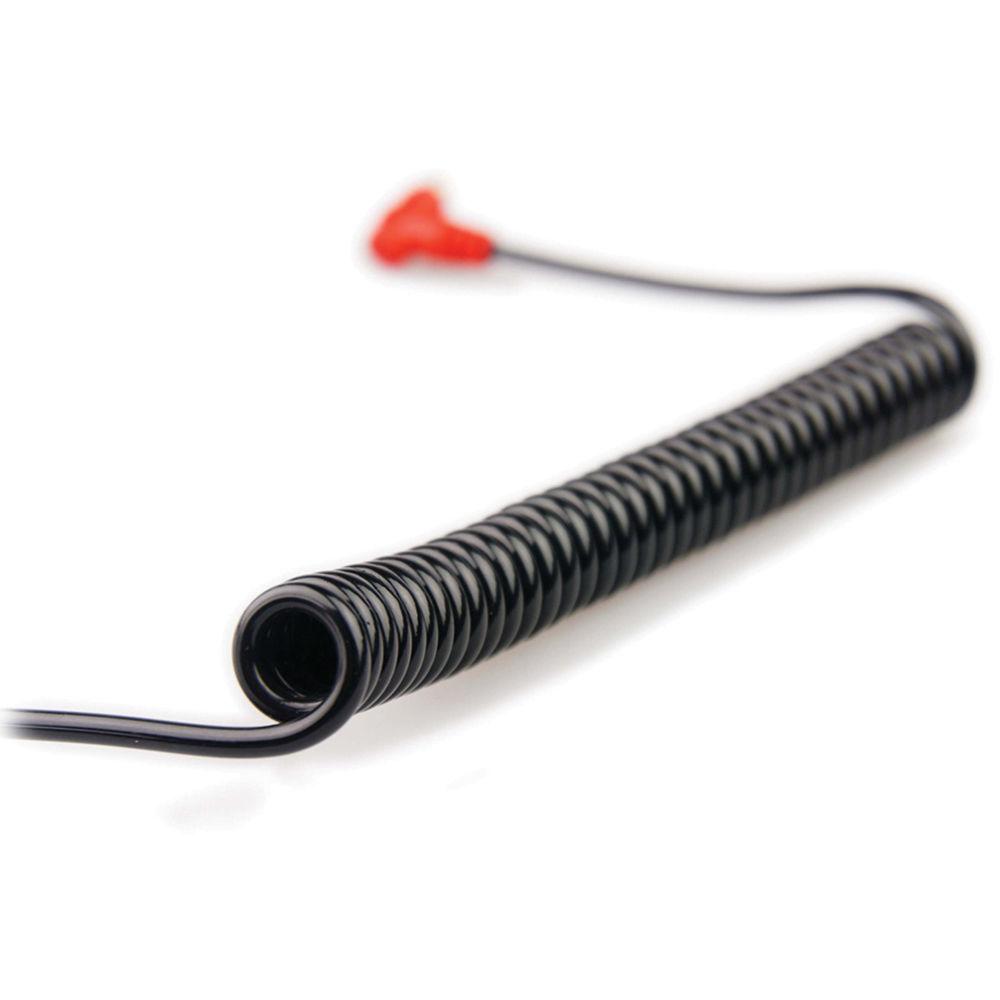 LanParte Red-Tip Camera DC Power Spring Cable for Battery Pinch