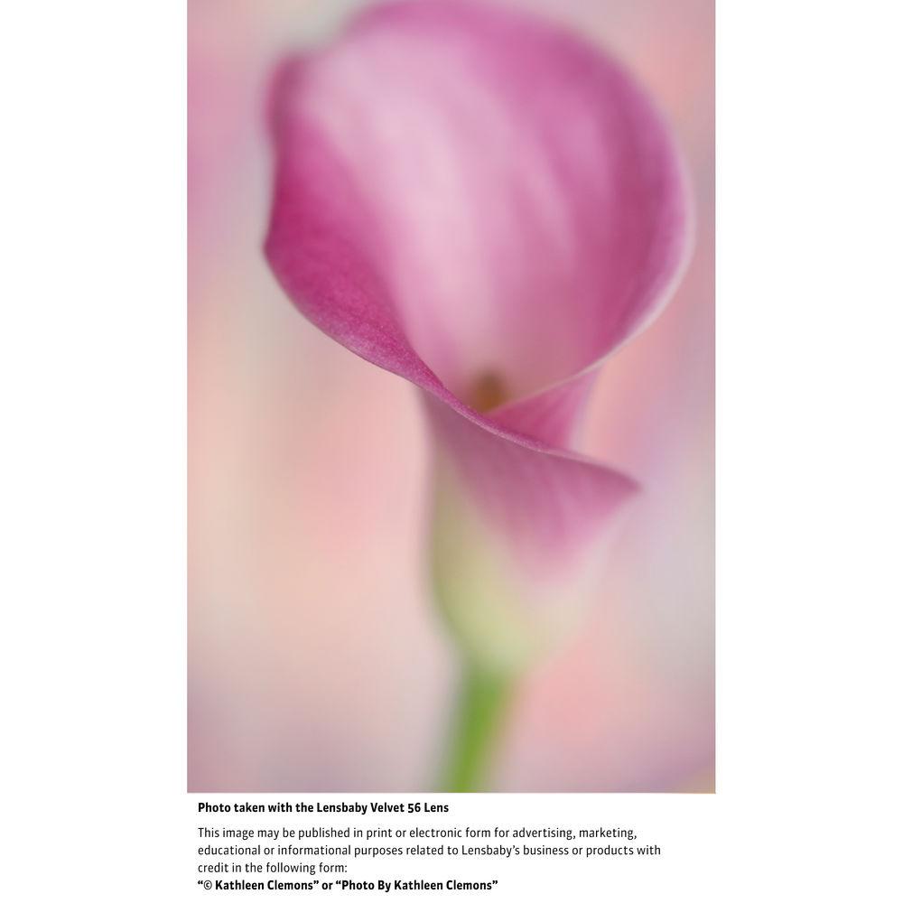 Lensbaby Velvet 56mm f 1.6 SE Lens for Canon EF