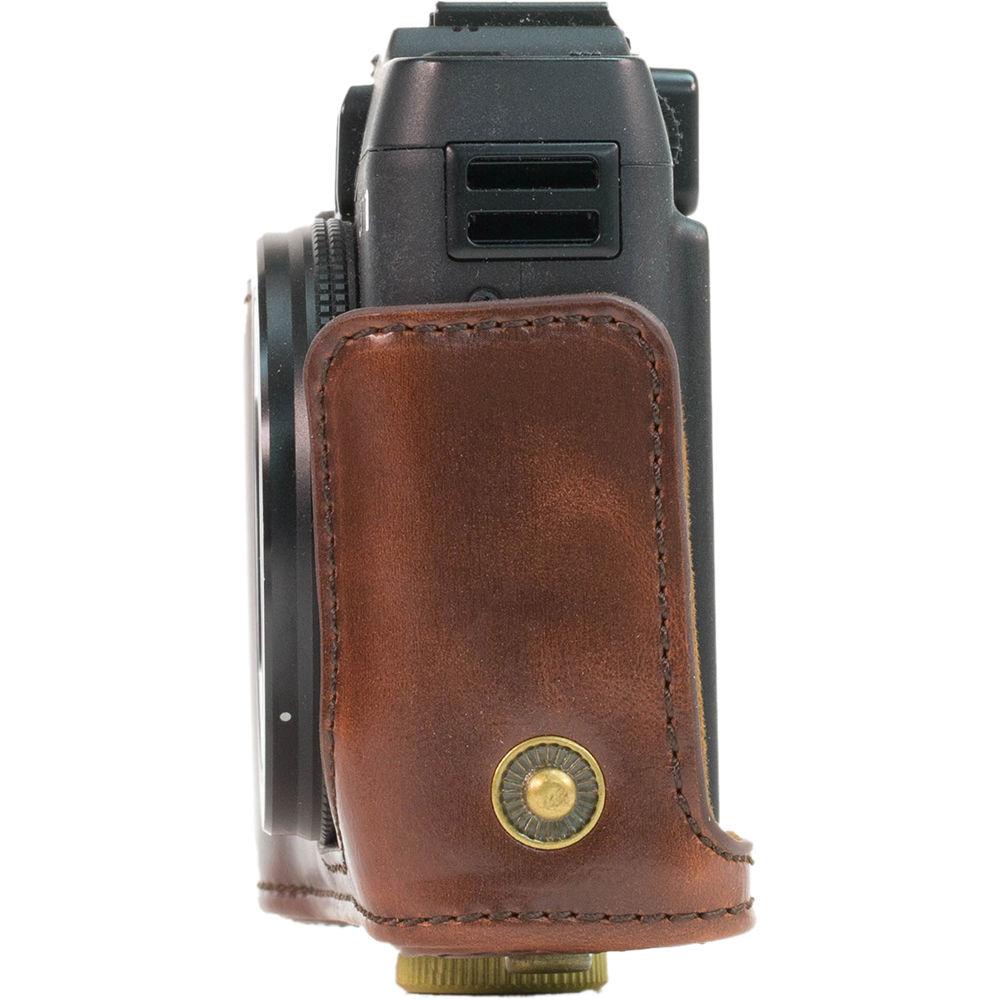 MegaGear PU Leather Camera Case and Strap for Canon PowerShot G16