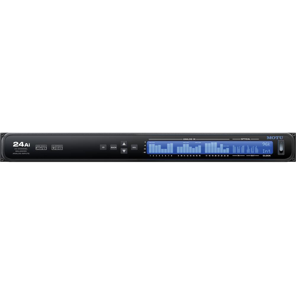 MOTU 24Ai - USB AVB 72 Channel Audio Interface, MOTU, 24Ai, USB, AVB, 72, Channel, Audio, Interface