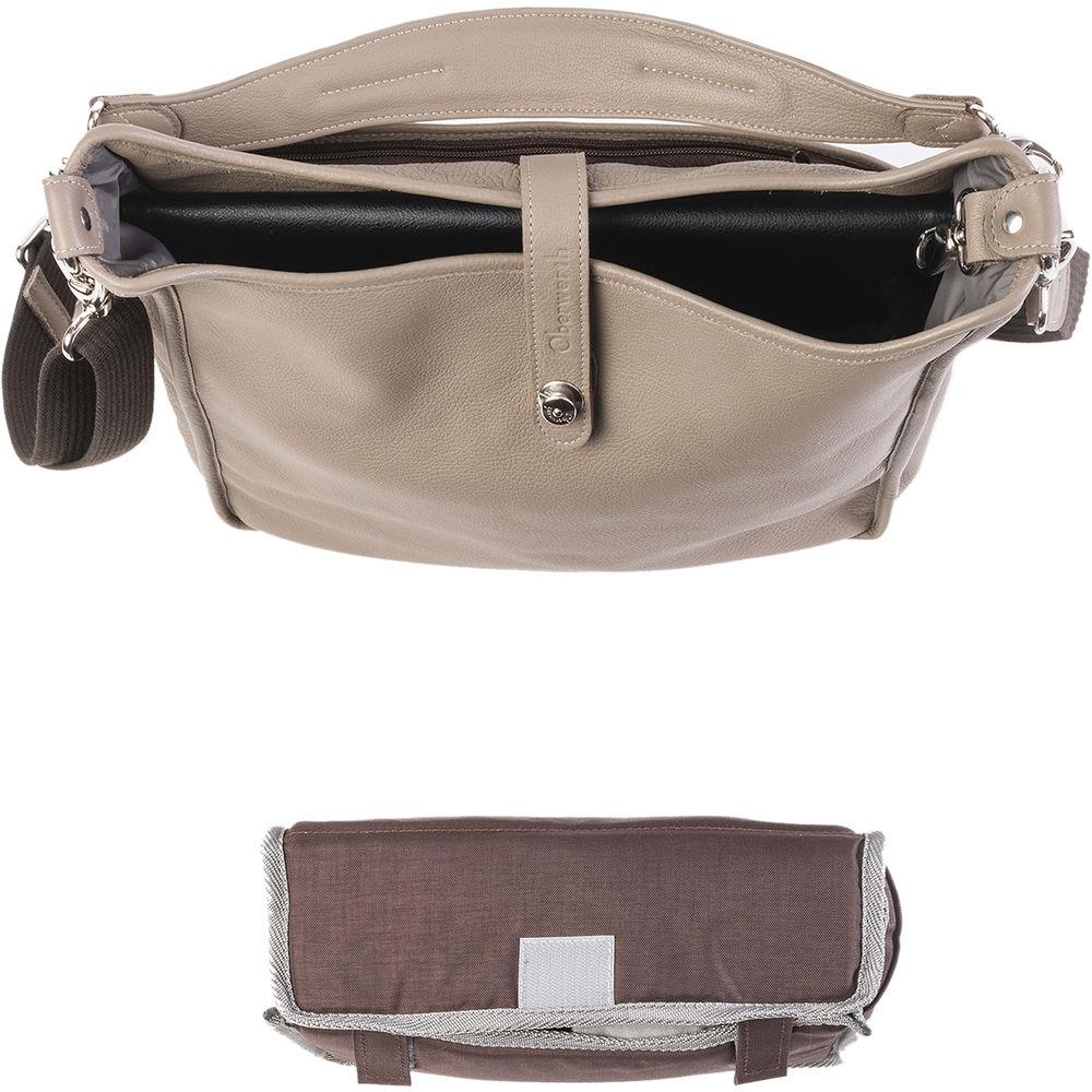 Oberwerth Kate Multi-Functional Ivory Leather Ladies Bag