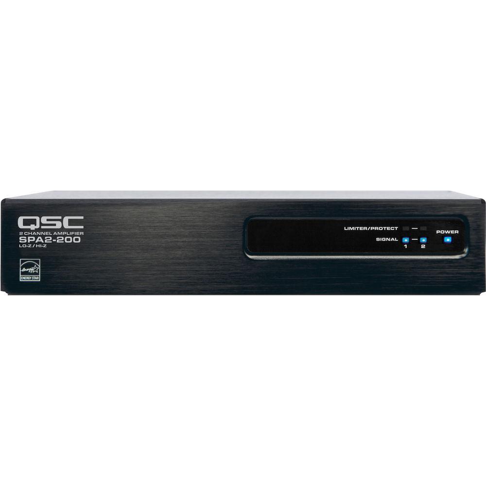 QSC SPA Series ENERGY STAR 2-Channel Power Amplifier