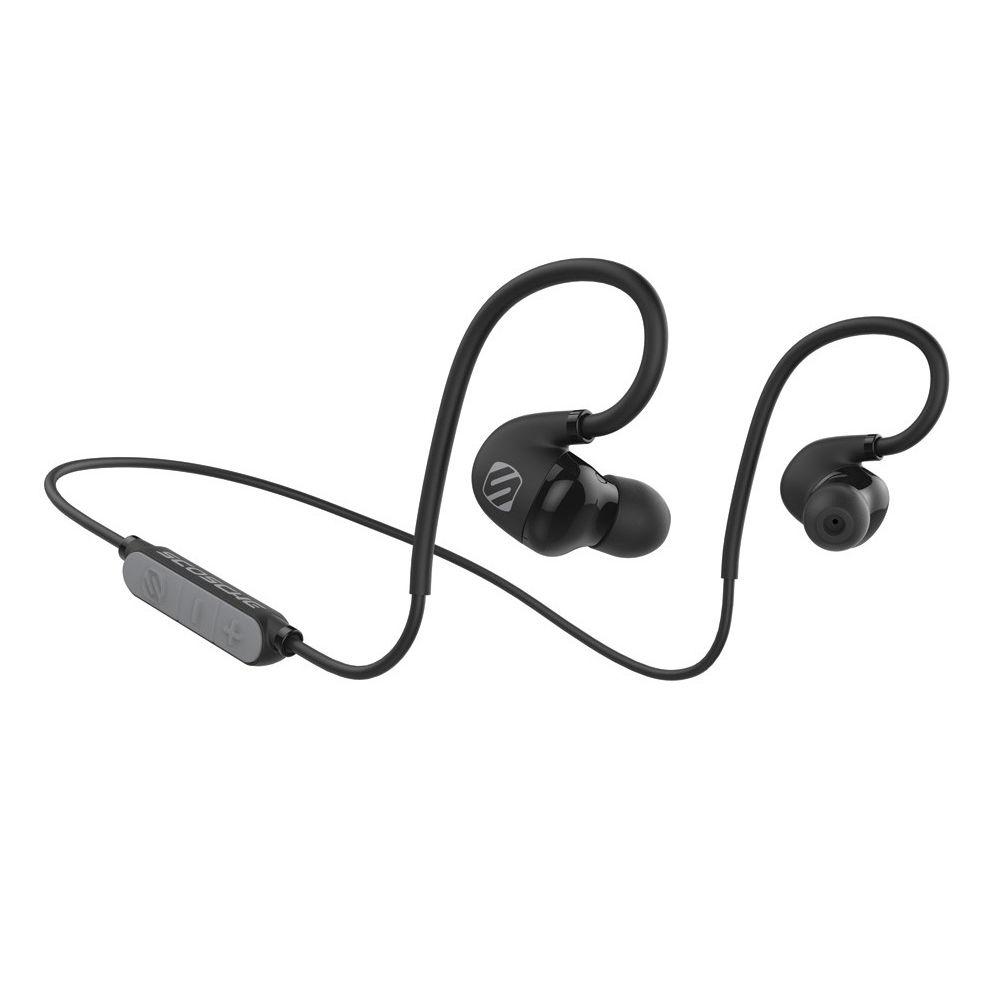 Scosche SportclipAIR Wireless Adjustable Earbuds with Microphone & Controls