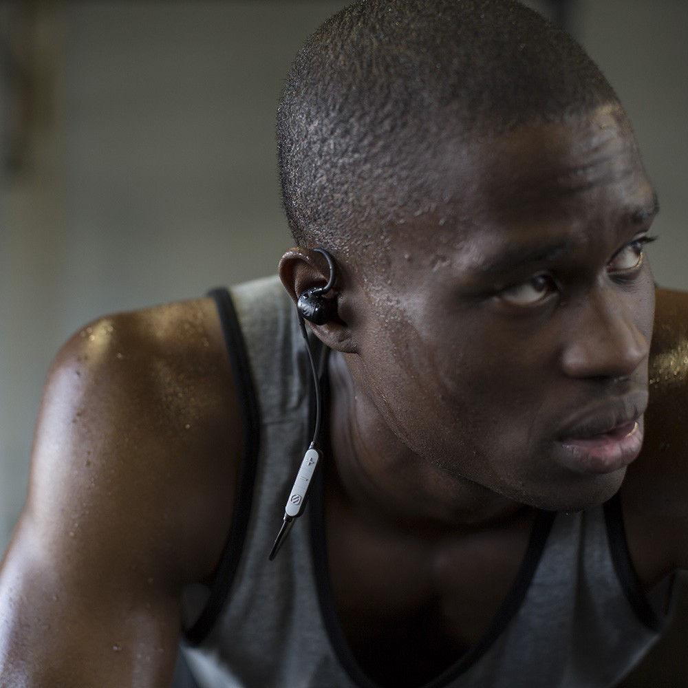 Scosche SportclipAIR Wireless Adjustable Earbuds with Microphone & Controls