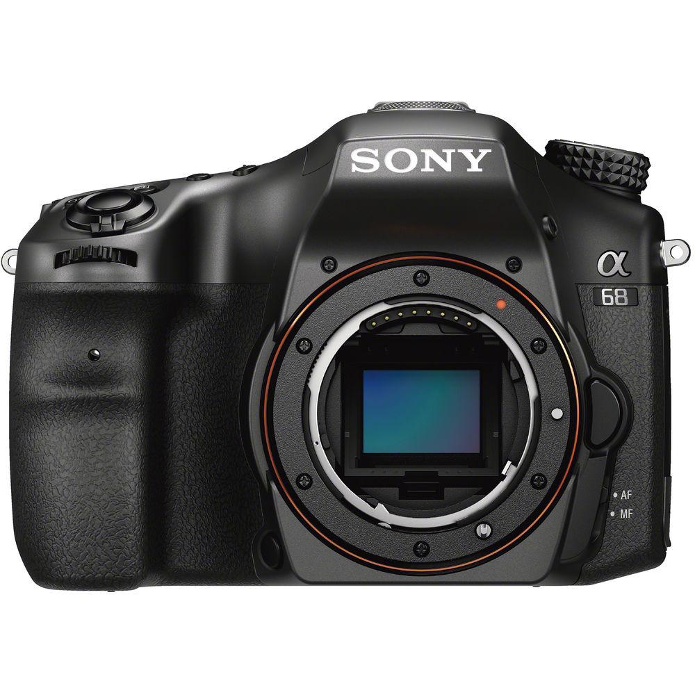 Sony Alpha a68 DSLR Camera with 18-55mm Lens