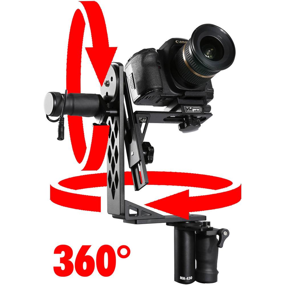 Vidpro Motorized Pan & Tilt Gimbal Head
