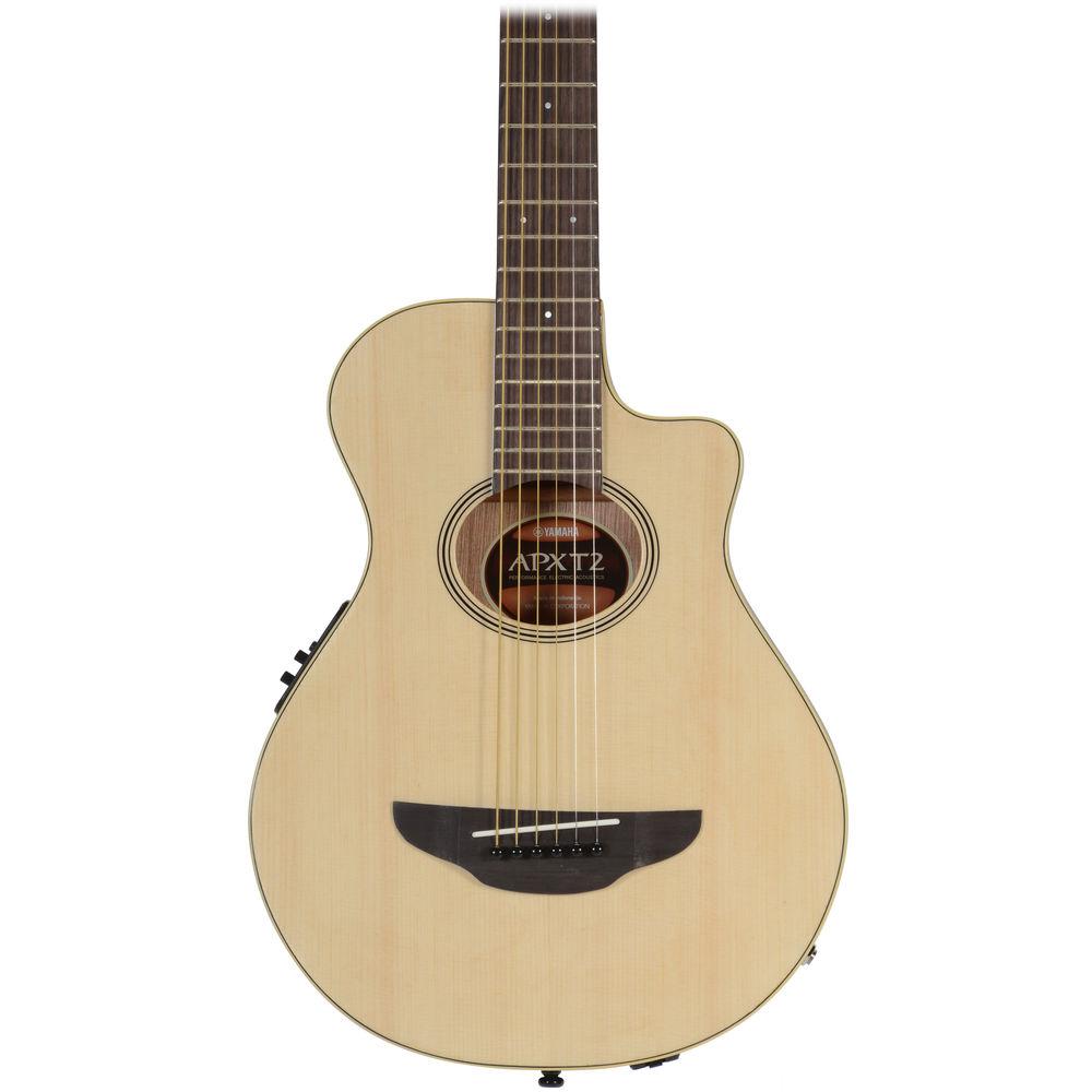 Yamaha APXT2 3 4-Size Thinline Acoustic Electric Cutaway Guitar